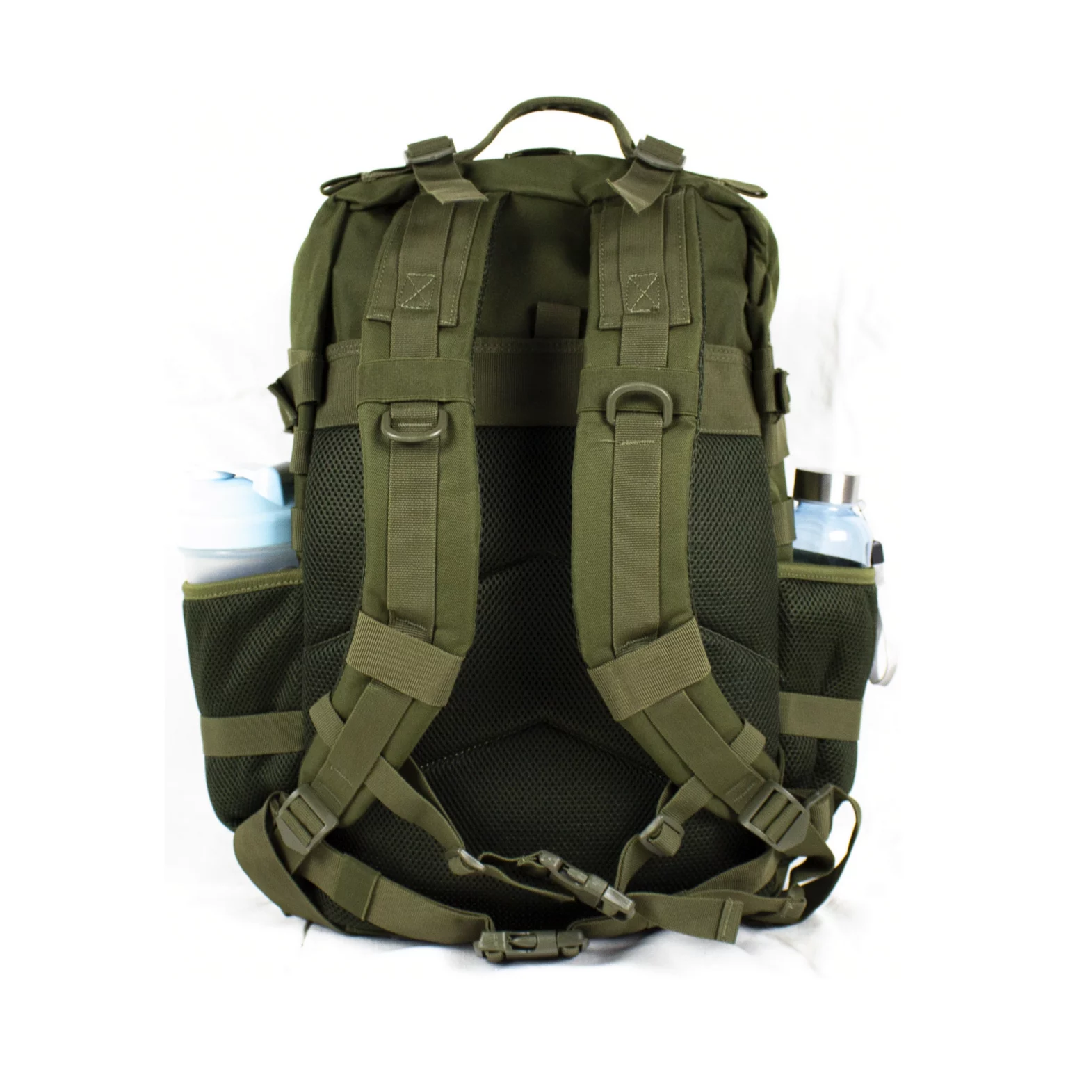 Crossfit gym bag army green 2