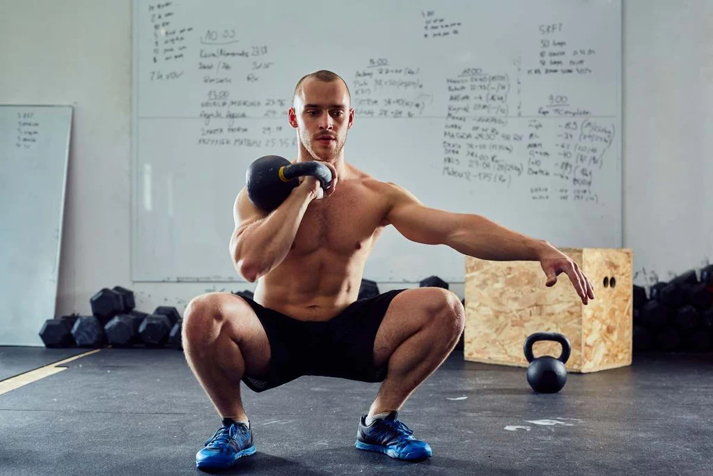 Kettlebell squats