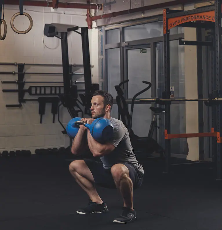 Kettlebell thruster