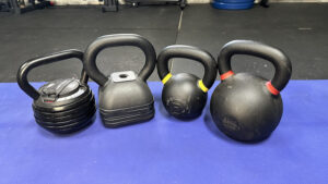 Différents types kettlebell 2