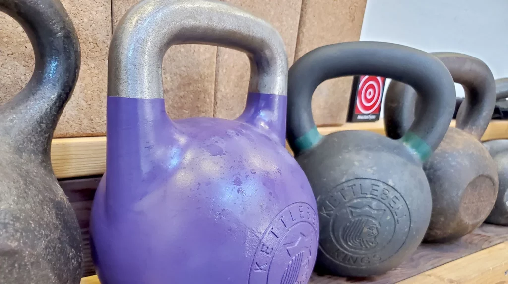 Différents types kettlebell 3